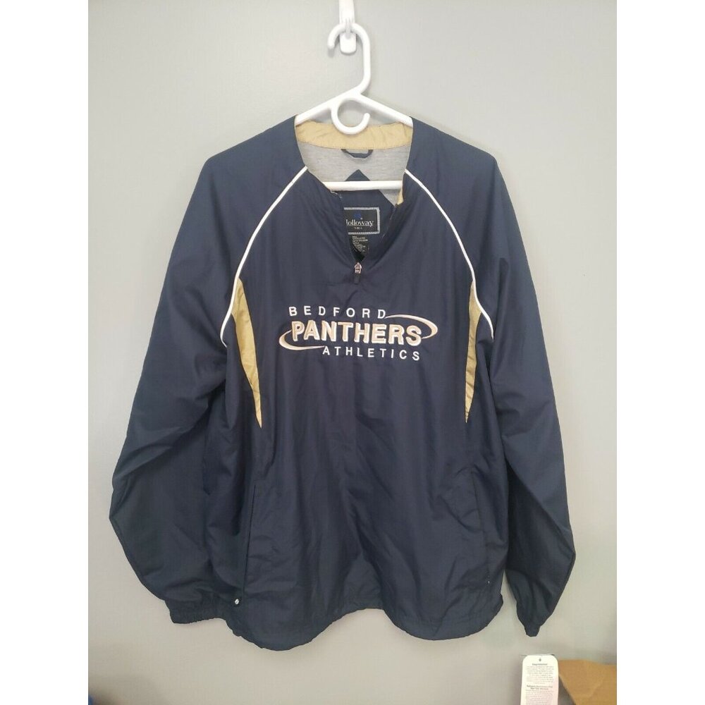 NWT Holloway Golf Pullover Lined Nylon Jacket Mens Windproof Size Large Coat